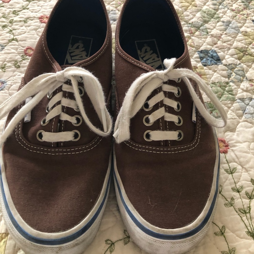 Brown Vans size 8.5